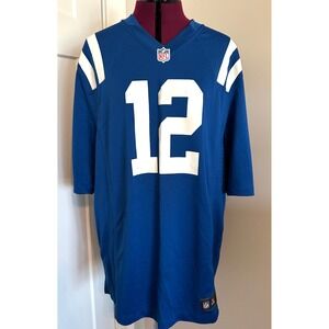 Nike NFL Indianapolis Colts Andrew Luck 12 Blue Jersey Mens XL
